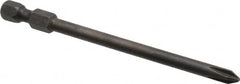 Apex - #1 Phillips Screwdriver Bit - 1/4" Hex Drive, 3-1/2" OAL - Makers Industrial Supply