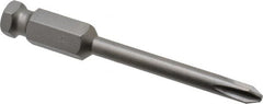 Apex - #2 Phillips Screwdriver Bit - 7/16" Hex Drive, 3-1/2" OAL - Makers Industrial Supply