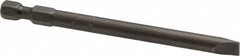 Apex - 1/4" Slotted Screwdriver Bit - 1/4" Hex Drive, 3-1/2" OAL - Makers Industrial Supply