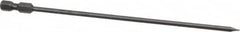 Apex - 0.134" Slotted Screwdriver Bit - 1/4" Hex Drive, 6" OAL - Makers Industrial Supply