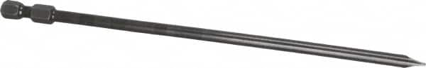 Apex - 0.187" Slotted Screwdriver Bit - 1/4" Hex Drive, 6" OAL - Makers Industrial Supply