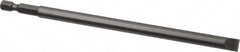 Apex - 0.312" Slotted Screwdriver Bit - 1/4" Hex Drive, 6" OAL - Makers Industrial Supply