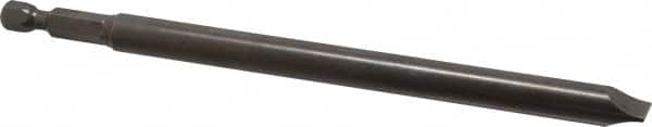 Apex - 0.36" Slotted Screwdriver Bit - 1/4" Hex Drive, 6" OAL - Makers Industrial Supply