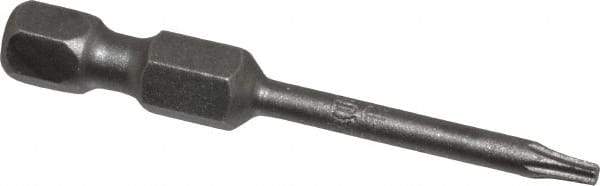 Apex - T7 Torx Bit - 1/4" Hex Drive, 1-15/16" OAL - Makers Industrial Supply