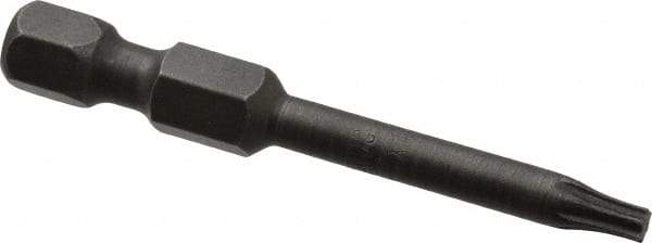 Apex - T10 Torx Bit - 1/4" Hex Drive, 1-15/16" OAL - Makers Industrial Supply