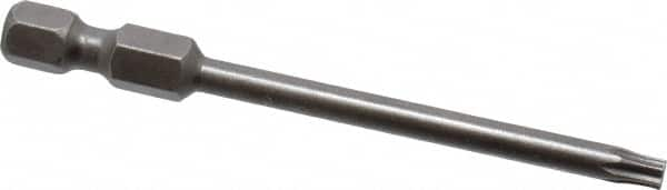 Apex - T15 Torx Bit - 1/4" Hex Drive, 2-3/4" OAL - Makers Industrial Supply