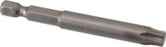 Apex - T40 Torx Bit - 1/4" Hex Drive, 2-3/4" OAL - Makers Industrial Supply