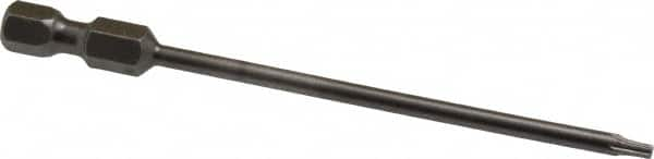 Apex - T7 Torx Bit - 1/4" Hex Drive, 3-1/2" OAL - Makers Industrial Supply