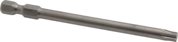 Apex - T27 Torx Bit - 1/4" Hex Drive, 3-1/2" OAL - Makers Industrial Supply