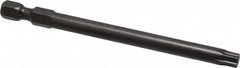 Apex - T30 Torx Bit - 1/4" Hex Drive, 3-1/2" OAL - Makers Industrial Supply