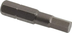 Apex - 5mm Hex Screwdriver Bit - 1/4" Drive, 1-5/16" OAL - Makers Industrial Supply