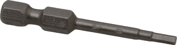 Apex - 3/32" Hex Bit - 1/4" Hex Drive, 1-15/16" OAL - Makers Industrial Supply