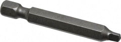 Apex - #2" Square Size Square Recess Bit - 1/4" Hex Drive, 1-15/16" OAL - Makers Industrial Supply