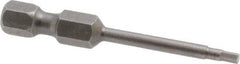 Apex - 2mm Hex Bit - 1/4" Hex Drive, 1-15/16" OAL - Makers Industrial Supply