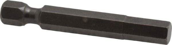 Apex - 6mm Hex Bit - 1/4" Hex Drive, 1-15/16" OAL - Makers Industrial Supply