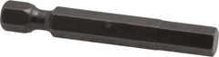 Apex - 6mm Hex Bit - 1/4" Hex Drive, 1-15/16" OAL - Makers Industrial Supply