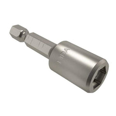 Apex - 1/4" Magnetic Nutsetter - 1/4" Hex Drive, 1-3/4" OAL, 7/16" Socket Nose Diam - Makers Industrial Supply