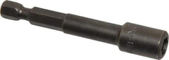 Apex - 1/4" Magnetic Nutsetter - 1/4" Hex Drive, 2-9/16" OAL, 7/16" Socket Nose Diam - Makers Industrial Supply