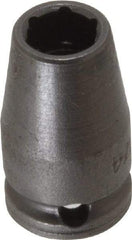 Apex - 1/4" Drive 1/4" Standard Tapered Impact Socket - 6 Points, 7/8" OAL - Makers Industrial Supply