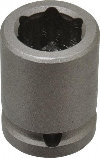 Apex - 1/2" Drive 11/16" Standard Impact Socket - 6 Points, 1-1/2" OAL - Makers Industrial Supply