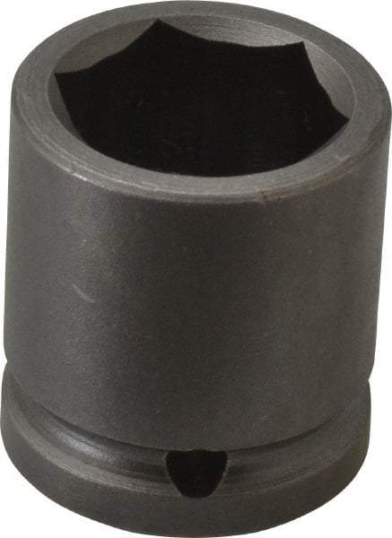 Apex - 1/2" Drive 15/16" Standard Impact Socket - 6 Points, 1-1/2" OAL - Makers Industrial Supply