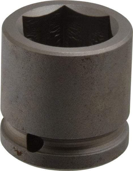 Apex - 1/2" Drive 1" Standard Impact Socket - 6 Points, 1-1/2" OAL - Makers Industrial Supply