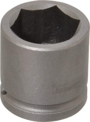 Apex - 1/2" Drive 1-1/8" Standard Impact Socket - 6 Points, 1-5/8" OAL - Makers Industrial Supply