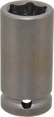 Apex - 1/2" Drive 3/4" Deep Impact Socket - 6 Points, 2-1/4" OAL - Makers Industrial Supply