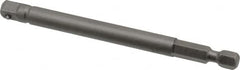 Apex - 1/4" Square Size Hex to Square Extension - 1/4" Hex Drive, 4" OAL - Makers Industrial Supply