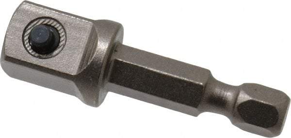 Apex - 3/8" Square Size Hex to Square Extension - 1/4" Hex Drive, 1-5/8" OAL - Makers Industrial Supply