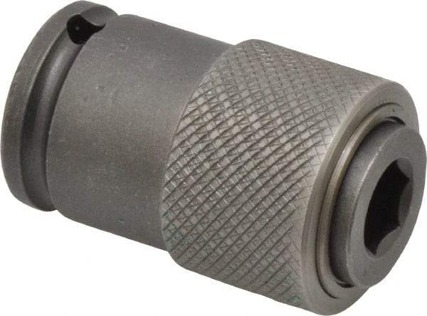 Apex - 3/8 Socket Drive to 7/16 Hex Female Quick-Release Square-Drive to Hex Bit Adapter - 2" OAL - Makers Industrial Supply