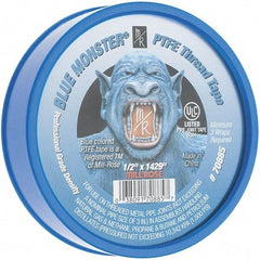 Value Collection - 1/2" Wide x 1,429" Long General Purpose Pipe Repair Tape - -450 to 500°F, Blue - Makers Industrial Supply