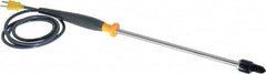 Fluke - -320 to 1112°F, K Ruggedized Surface, Thermocouple Probe - Makers Industrial Supply