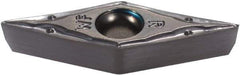 Iscar - VCET22.002 WF Grade IC907 Carbide Turning Insert - TiAlN Finish, 35° Diamond, 1/4" Inscr Circle, 1/8" Thick, 0.002" Corner Radius - Makers Industrial Supply