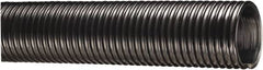 Kuriyama of America - 4" ID x 4.76" OD, 35 Max psi, Full In. Hg, Dry Material Handling & Transfer Hose - Polyurethane Liner, PVC Cover, -40 to 150°F, 6" Bend Radius, 50' Coil Length, Black - Makers Industrial Supply