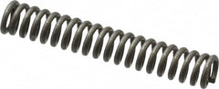 Value Collection - 0.12" OD, 0.02" Wire, 3/4" Free Length, Music Wire Compression Stock Springs Spring - 13.33 Lb Spring Rating - Makers Industrial Supply