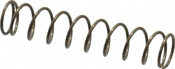 Value Collection - 0.18" OD, 0.016" Wire, 7/8" Free Length, Music Wire Compression Stock Springs Spring - 2.28 Lb Spring Rating - Makers Industrial Supply