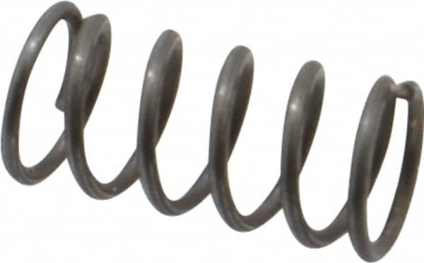 Value Collection - 0.18" OD, 0.02" Wire, 3/8" Free Length, Music Wire Compression Stock Springs Spring - 12.59 Lb Spring Rating - Makers Industrial Supply