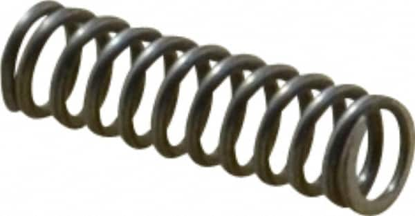 Value Collection - 0.18" OD, 0.026" Wire, 5/8" Free Length, Music Wire Compression Stock Springs Spring - 17.81 Lb Spring Rating - Makers Industrial Supply