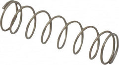 Value Collection - 0.24" OD, 0.02" Wire, 7/8" Free Length, Music Wire Compression Stock Springs Spring - 3.16 Lb Spring Rating - Makers Industrial Supply