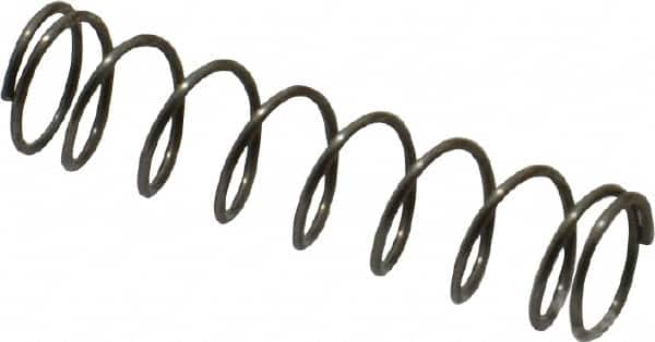 Value Collection - 0.24" OD, 0.02" Wire, 1" Free Length, Music Wire Compression Stock Springs Spring - 2.74 Lb Spring Rating - Makers Industrial Supply