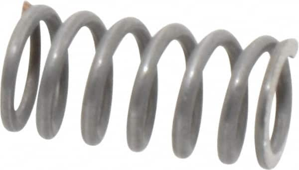 Value Collection - 0.24" OD, 0.032" Wire, 1/2" Free Length, Music Wire Compression Stock Springs Spring - 29.9 Lb Spring Rating - Makers Industrial Supply