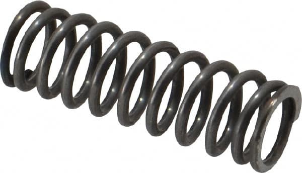 Value Collection - 0.24" OD, 0.032" Wire, 3/4" Free Length, Music Wire Compression Stock Springs Spring - 19.02 Lb Spring Rating - Makers Industrial Supply