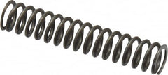 Value Collection - 0.24" OD, 0.032" Wire, 1-1/4" Free Length, Music Wire Compression Stock Springs Spring - 11 Lb Spring Rating - Makers Industrial Supply