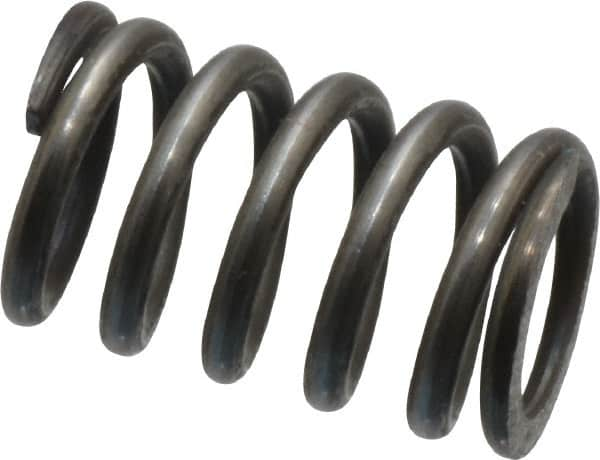 Value Collection - 0.3" OD, 0.041" Wire, 1/2" Free Length, Music Wire Compression Stock Springs Spring - 51.85 Lb Spring Rating - Makers Industrial Supply