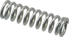 Value Collection - 0.3" OD, 0.047" Wire, 1" Free Length, Music Wire Compression Stock Springs Spring - 41.95 Lb Spring Rating - Makers Industrial Supply