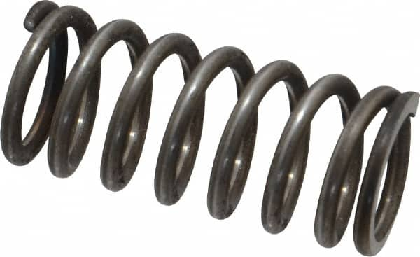 Value Collection - 0.42" OD, 0.054" Wire, 1" Free Length, Music Wire Compression Stock Springs Spring - 36.1 Lb Spring Rating - Makers Industrial Supply