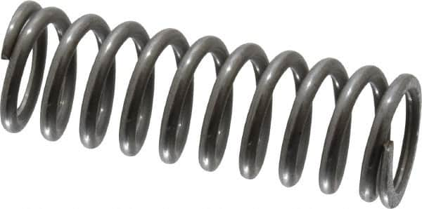 Value Collection - 0.42" OD, 0.054" Wire, 1-1/4" Free Length, Music Wire Compression Stock Springs Spring - 28.2 Lb Spring Rating - Makers Industrial Supply