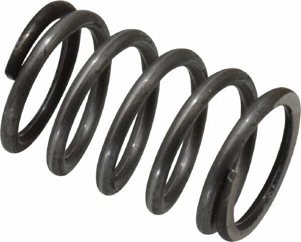 Value Collection - 0.48" OD, 0.054" Wire, 3/4" Free Length, Music Wire Compression Stock Springs Spring - 39.06 Lb Spring Rating - Makers Industrial Supply