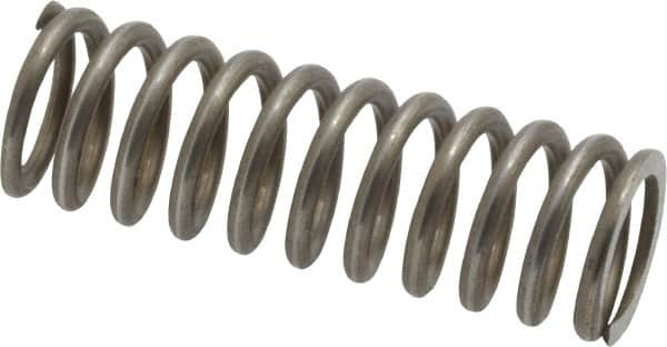 Value Collection - 0.48" OD, 0.062" Wire, 1-1/2" Free Length, Music Wire Compression Stock Springs Spring - 30.69 Lb Spring Rating - Makers Industrial Supply